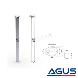 Lippert Jolly Mafsallı Katlanır Karavan Masa Ayağı