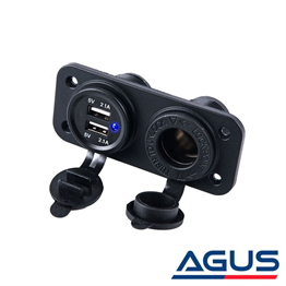 Marin Tip Usb ve 12v Çakmak Şarj Soketi