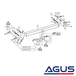 MAZDA 2 Çeki Demiri 2007-2014 Hatchback