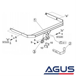 MAZDA 3 Çeki Demiri 2003-2009 (BL-BK) Hatchback,Sedan