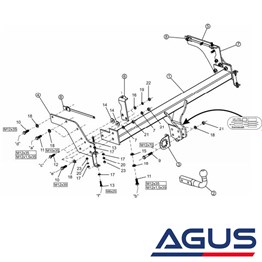 MAZDA BT50 Pick-Up Kamyonet Çeki Demiri 2006-2013