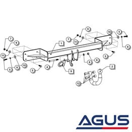 MERCEDES A-Serisi Çeki Demiri W169 2004-2011 Hatchback