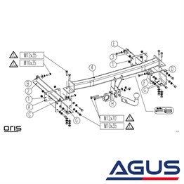 MERCEDES C-Serisi Çeki Demiri W203 2000-2007 Sedan,Stationwagon