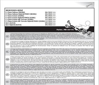 MERCEDES E Serisi W214,T214 2023- Römork Tesisatı 13P