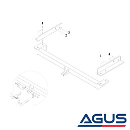 MERCEDES E-serisi Çeki Demiri W210 1995-2002 Sedan