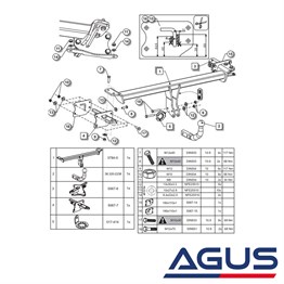 MERCEDES E-serisi Çeki Demiri W213 2016- Sedan, Stationwagon