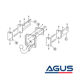 MERCEDES ML Çeki Demiri W163 1998-2005