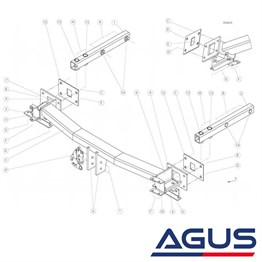 MERCEDES S-Serisi Sökülebilir Çeki Demiri W221 2005-2013