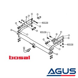 MERCEDES S-Serisi Sökülebilir Çeki Demiri W140 1991-1998