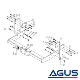 MERCEDES Sprinter II Çeki Demiri 2006- Panelvan,Minibüs,Pick-Up Kamyonet