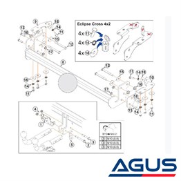 MITSUBISHI ASX Çeki Demiri