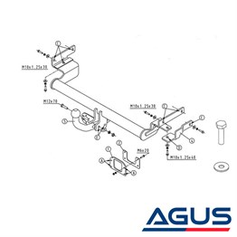 MITSUBISHI Carisma Çeki Demiri 1995-2006 Sedan,Hatchback