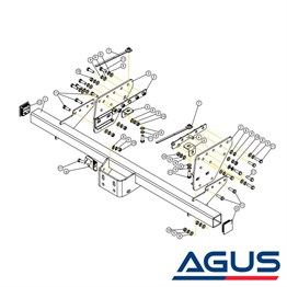 MITSUBISHI L200 Çeki Demiri 2019- Pick-Up, Kamyonet