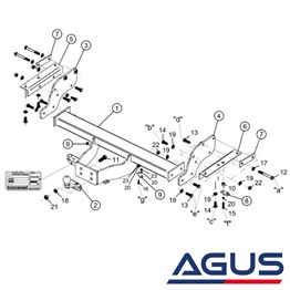 MITSUBISHI Pajero Çeki Demiri V6/V7 2001-2007 5K