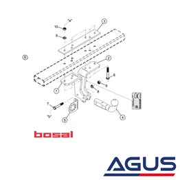 NISSAN Pathfinder Çeki Demiri R51 2005-2014