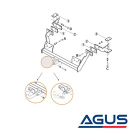 NISSAN Vanette Cargo Çeki Demiri C23 1994-2003 Panelvan,Minibüs
