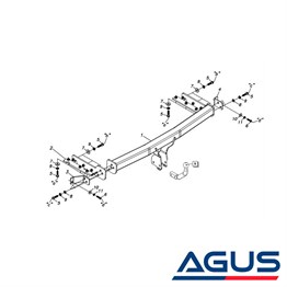 NISSAN X-Trail Çeki Demiri T30 2001-2007