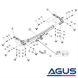 NISSAN X-Trail Çeki Demiri T31 2007-2014