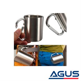 Nurgaz Çift Katmanlı Kupa Karabinalı