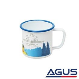 Nurgaz Emaye Kupa Beyaz Kamp