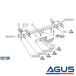 OPEL Astra G Çeki Demiri 1998-2009 Sedan,Hatchback
