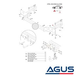 OPEL Astra J Çeki Demiri 2010-2015 Hatchback