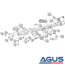 OPEL Insignia B Çeki Demiri 2017- Sedan,Grand Sport