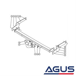 PEUGEOT 206 Çeki Demiri Hatchback