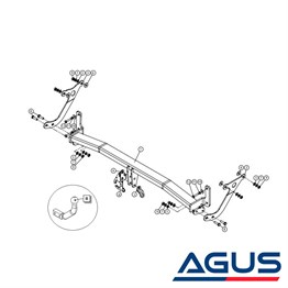 PEUGEOT 5008 Çeki Demiri 2017-2024