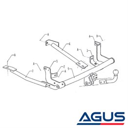 PEUGEOT 806 Çeki Demiri