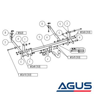 CITROEN C4 X Çeki Demiri(Elektrikli Hariç)