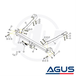 PEUGEOT Partner III Çeki Demiri Uzun Şase 2019- Panelvan