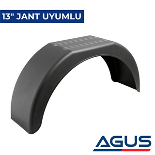 Plastik Römork Çamurluk 200 mm Genişlik