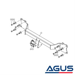PORSCHE Cayenne Sökülebilir Çeki Demiri 2017-