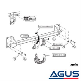 PORSCHE Panamera Sökülebilir Çeki Demiri 2010-2016