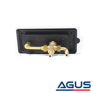 Reich Karavan Dış Duş Çıkışı ve Duş Başlığı Siyah