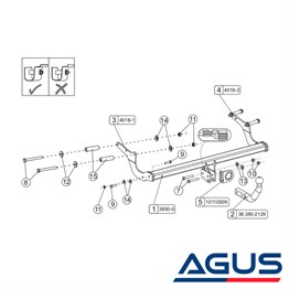RENAULT Captur Çeki Demiri 2013-2019