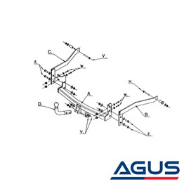 RENAULT Laguna I Çeki Demiri 1993-2002