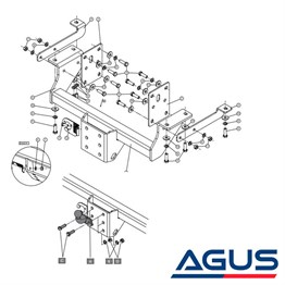 RENAULT Master Çeki Demiri 2010-2024 Pick-up, Kamyonet Arka Çift Teker
