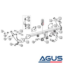 RENAULT Megane IV Çeki Demiri 2016- Sedan