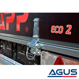 Römork Kasa Menteşesi Yaylı Sökülebilir 141x61mm