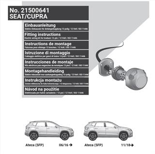 SEAT Ateca 2024- Römork Tesisatı 13P
