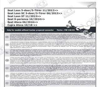 SEAT Ateca Römork Tesisatı 13P