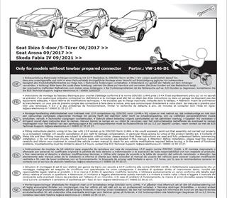 SEAT Arona 2017-2023 Römork Tesisatı 13P