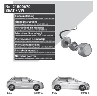 SEAT Ibiza 2024- Römork Tesisatı 13P