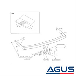 SEAT Ibiza Çeki Demiri 2001-2009 Hatchback