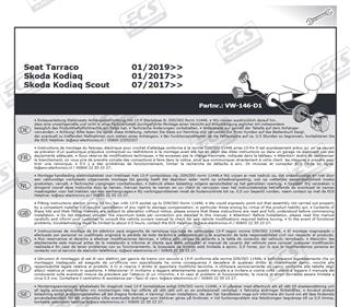 SEAT Tarraco 2019-2023 Römork Tesisatı 13P