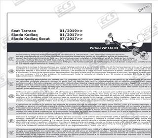 SKODA Kodiaq 2024- Römork Tesisatı 13P