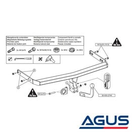 SKODA Octavia I Çeki Demiri 1996-2010 Sedan,Hatchback, Stationwagon