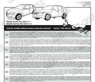 SKODA Scala 2019-2023 Römork Tesisatı 13P